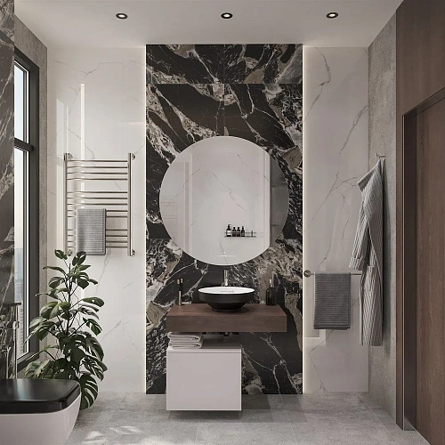 Комплект мебели STWORKI Ольборг 80 столешница дуб карпентер, без отверстий, с тумбой 50, с раковиной 536700 Комплект мебели STWORKI Ольборг 80 столешница дуб карпентер, без отверстий, с тумбой 50, с раковиной 536700