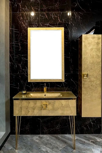 Тумба под раковину Boheme Lucido 100 см Поталь 770-100-Foil Тумба под раковину Boheme Lucido 100 см Поталь 770-100-Foil