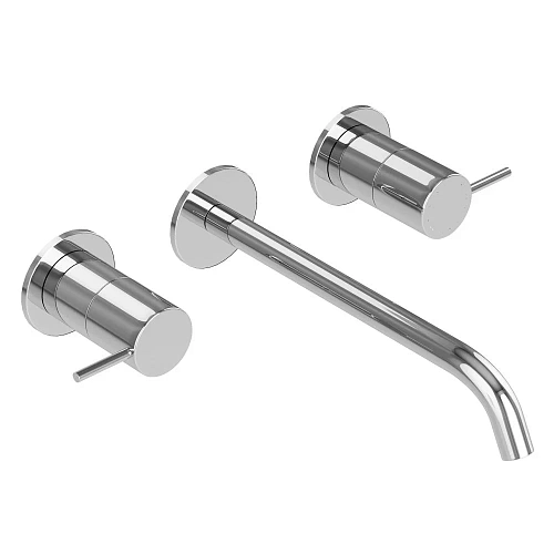 Смеситель для раковины CEZARES LEAF-BLI3L-20-L-01-W0 встраиваемый на три отверстия, длина излива 20 см, хром Смеситель для раковины CEZARES LEAF-BLI3L-20-L-01-W0 встраиваемый на три отверстия, длина излива 20 см, хром