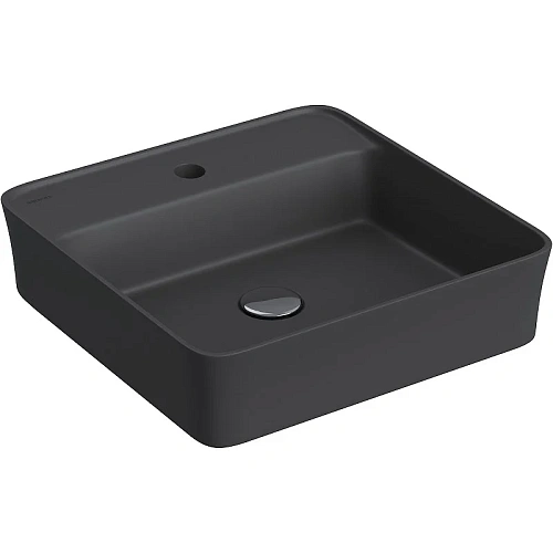 Раковина BERGES Ego SL накладная, 45x45 см, матовый антрацит 182024 Раковина BERGES Ego SL накладная, 45x45 см, матовый антрацит 182024