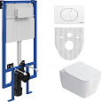 Комплект Унитаз подвесной STWORKI Монтре SETK3204-2616 безободковый, с микролифтом + Система инсталл 561196 Комплект Унитаз подвесной STWORKI Монтре SETK3204-2616 безободковый, с микролифтом + Система инсталл 561196