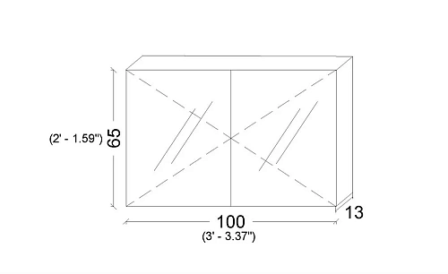 Зеркальный шкаф Armadi Art VALLESSI 100х64см, дуб светлый (матовый, фактурный) 546-L Зеркальный шкаф Armadi Art VALLESSI 100х64см, дуб светлый (матовый, фактурный) 546-L