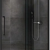 Душевая дверь ABBER Schwarzer Diamant AG30110BH 110 см универсальная, профиль черный, стекло прозрачное Душевая дверь ABBER Schwarzer Diamant AG30110BH 110 см универсальная, профиль черный, стекло прозрачное