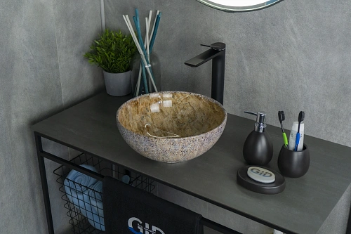 Раковина Gid Mnc489 54437 накладная под камень глянцевая 32x32x14 Раковина Gid Mnc489 54437 накладная под камень глянцевая 32x32x14