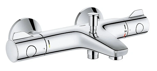Смеситель для ванны GROHE Grohtherm 800 (34567000) термостатический, хром Смеситель для ванны GROHE Grohtherm 800 (34567000) термостатический, хром