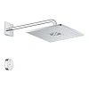 Верхний душ GROHE Rainshower 310 SmartConnect с душевым кронштейном, хром (26642000) Верхний душ GROHE Rainshower 310 SmartConnect с душевым кронштейном, хром (26642000)