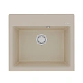 Кухонная мойка Lemark HANKA 570 врезная из кварцгранита, бежевый 9910014 Кухонная мойка Lemark HANKA 570 врезная из кварцгранита, бежевый 9910014