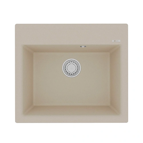 Кухонная мойка Lemark HANKA 570 врезная из кварцгранита, бежевый 9910014 Кухонная мойка Lemark HANKA 570 врезная из кварцгранита, бежевый 9910014