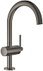 Картинка анонса товара «смеситель для раковины grohe atrio new, темный графит (32042al3)»