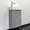 Тумба с раковиной Comforty Асти-40 00-00013669 бетон светлый раковина Comforty 9140