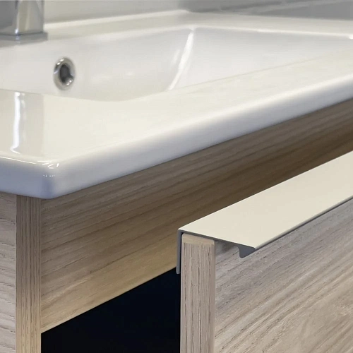 Тумба с раковиной Comforty Тургояк-75 00-00020597 дуб светлый с раковиной 75E Тумба с раковиной Comforty Тургояк-75 00-00020597 дуб светлый с раковиной 75E