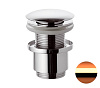 Картинка анонса товара «донный клапан remer 904cc2114rl без перелива, медь глянцевая»