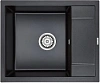 Кухонная мойка Paulmark OPTIMUM PM216050-BLM черный металлик 600х500 мм