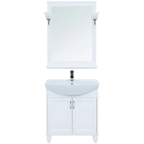 Комплект мебели Aquanet Валенса NEW 75 белый 00240420 Комплект мебели Aquanet Валенса NEW 75 белый 00240420