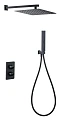 Душевая система Allen Brau Infinity 5.21016-31 Черный матовый Душевая система Allen Brau Infinity 5.21016-31 Черный матовый