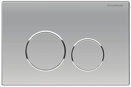 Клавиша смыва CHARUS SPAZIO FP.330.46.01 хром матовый Клавиша смыва CHARUS SPAZIO FP.330.46.01 хром матовый