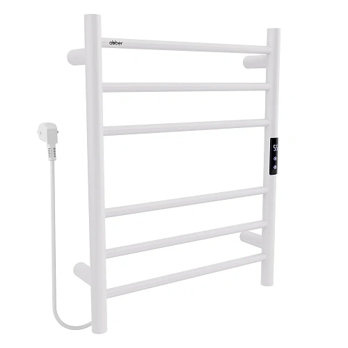 Полотенцесушитель электрический ABBER Standard AH4606MW белый матовый Полотенцесушитель электрический ABBER Standard AH4606MW белый матовый