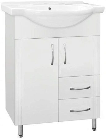 Тумба под раковину Style Line Эко Стандарт 10/2 (2 ящ.) ЛС-00000103 Тумба под раковину Style Line Эко Стандарт 10/2 (2 ящ.) ЛС-00000103