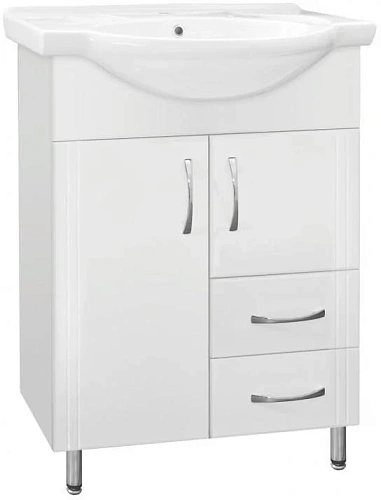 Тумба под раковину Style Line Эко Стандарт 10/2 (2 ящ.) ЛС-00000103 Тумба под раковину Style Line Эко Стандарт 10/2 (2 ящ.) ЛС-00000103