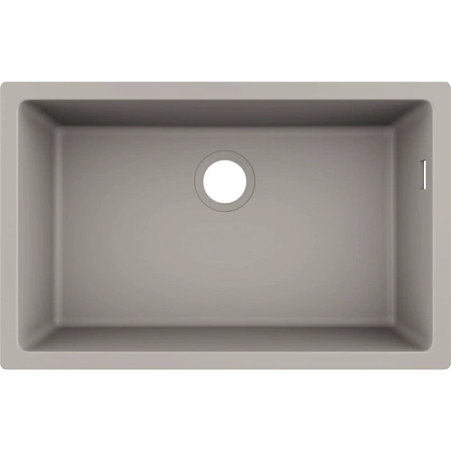 Кухонная мойка Hansgrohe S51 S510-U660 660 43432380, cерый бетон Кухонная мойка Hansgrohe S51 S510-U660 660 43432380, cерый бетон