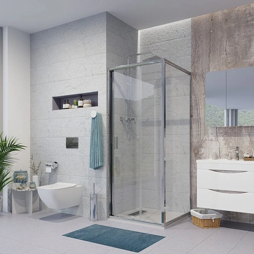 Душевой уголок Niagara Nova NG-62-8A-A80 (80x80x195) кавдрат, дверь раздвижная Душевой уголок Niagara Nova NG-62-8A-A80 (80x80x195) кавдрат, дверь раздвижная