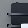 Полотенцесушитель электрический Allen Brau Infinity 120x44 00325638 с рейлингом 2.0 и креплением, черный матовый Полотенцесушитель электрический Allen Brau Infinity 120x44 00325638 с рейлингом 2.0 и креплением, черный матовый