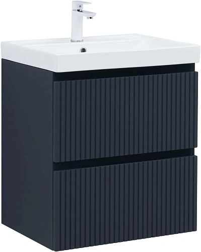 Тумба под раковину Aquanet Джейн Flat 60 маренго 00335427 подвесная Тумба под раковину Aquanet Джейн Flat 60 маренго 00335427 подвесная