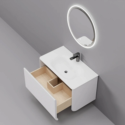 Комплект мебели ArtDecco Lucia 80 ALC08W43S1MF серый Комплект мебели ArtDecco Lucia 80 ALC08W43S1MF серый