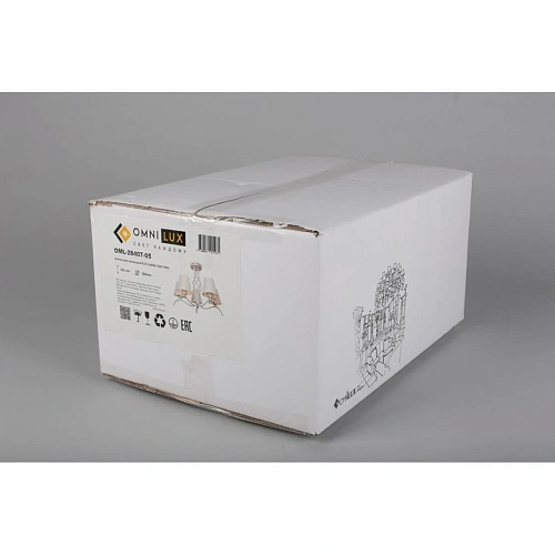 Люстра потолочная Omnilux Ugento OML-28407-05 Люстра потолочная Omnilux Ugento OML-28407-05