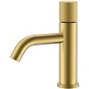 Смеситель для раковины Boheme STICK MATT GOLD SPIRALE 121-MG.4