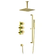 Душевая система Timo Selene SX-2229/17SM встраиваемая с термостатом золото матовое Душевая система Timo Selene SX-2229/17SM встраиваемая с термостатом золото матовое