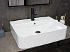 Картинка анонса товара «раковина gid n9258 51218 накладная белая 60x45x13»