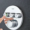 Смеситель для душа GROHE Grohtherm SmartControl на 3 выхода, хром (29121000) внешняя часть термостат Смеситель для душа GROHE Grohtherm SmartControl на 3 выхода, хром (29121000) внешняя часть термостат