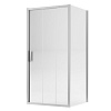 Картинка анонса товара «душевой уголок new trendy alta iii 80x80x195 d-0252a/d-0078b (хром)»