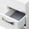 Картинка анонса товара «тумба под раковину aquaton диор 100 белый 1a167701dr010»
