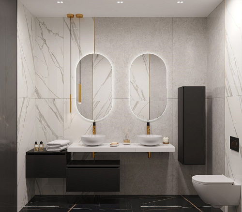Столешница Armadi Art FLAT CALACATTA 869-160-CLCT 1610x460x70 Столешница Armadi Art FLAT CALACATTA 869-160-CLCT 1610x460x70