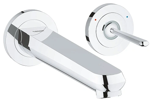 Смеситель для раковины GROHE Eurodisc Joy (излив 230 мм), хром (19969000) внешняя часть Смеситель для раковины GROHE Eurodisc Joy (излив 230 мм), хром (19969000) внешняя часть