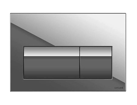 Клавиша смыва Cersanit PRESTO, хром блестящая (BU-PRE/Cg) Клавиша смыва Cersanit PRESTO, хром блестящая (BU-PRE/Cg)