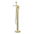 Смеситель для ванны GROSSMAN Falcon 530.K35.08.320 напольный золото сатиновый Смеситель для ванны GROSSMAN Falcon 530.K35.08.320 напольный золото сатиновый