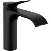 Картинка анонса товара «смеситель для раковины hansgrohe vivenis 110 со сливным гарнитуром, 75020670, матовый черный»