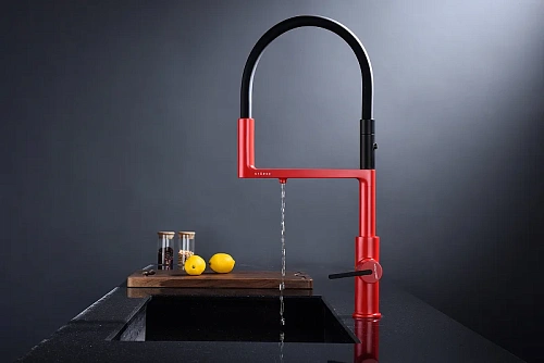 Смеситель для кухни Paulmark Tornado пламя To213402-FI Смеситель для кухни Paulmark Tornado пламя To213402-FI