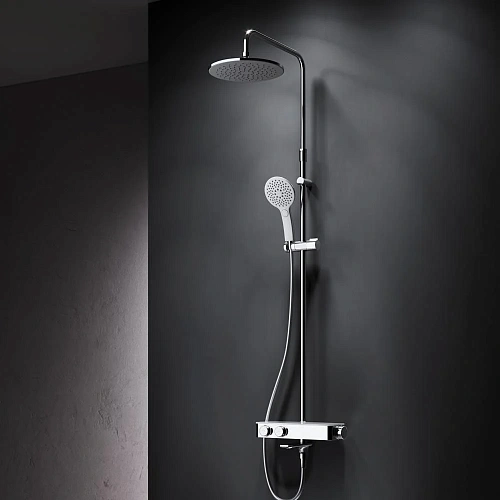 Душевая система AM.PM Inspire V2.0 F0750A500 с термостатом, d 250 Душевая система AM.PM Inspire V2.0 F0750A500 с термостатом, d 250