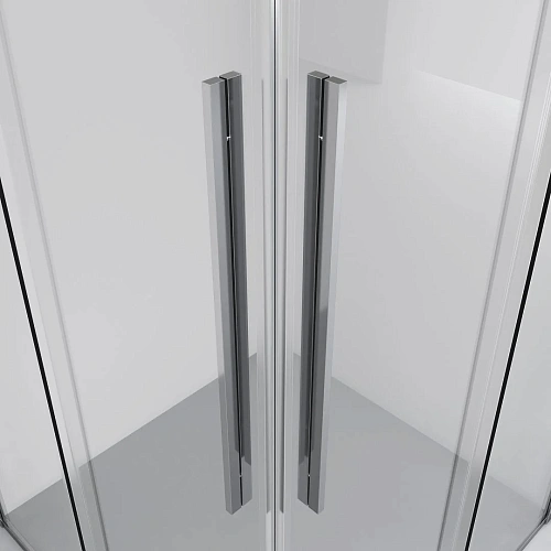 Душевой уголок Niagara Nova NG-6623-34 (90x90x195) квадратная, раздвижная, хром, стекло прозрачное Душевой уголок Niagara Nova NG-6623-34 (90x90x195) квадратная, раздвижная, хром, стекло прозрачное