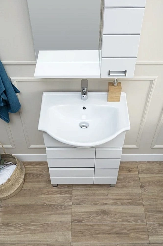 Комплект мебели Aquanet Доминика 60 белый 00172403 Комплект мебели Aquanet Доминика 60 белый 00172403