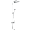 Картинка анонса товара «душевая система hansgrohe croma select 280 air 1jet showerpipe 26791000»