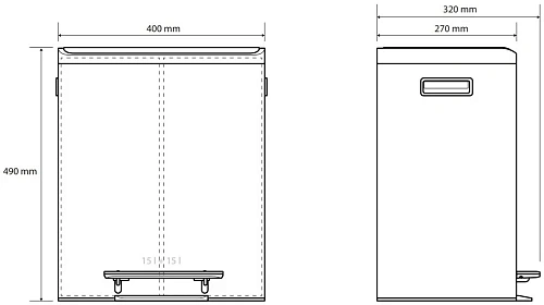 Корзина для мусора Bemeta 137115165 Корзина для мусора Bemeta 137115165