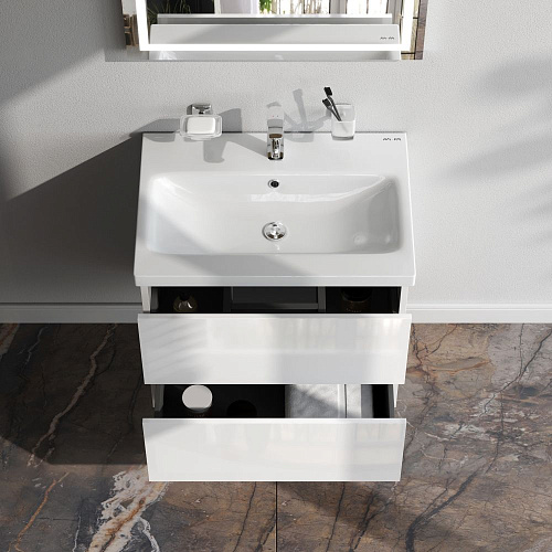 Тумба под раковину AM.PM Gem M90FHX06022WG подвесная, 60 см push-to-open, белый Тумба под раковину AM.PM Gem M90FHX06022WG подвесная, 60 см push-to-open, белый