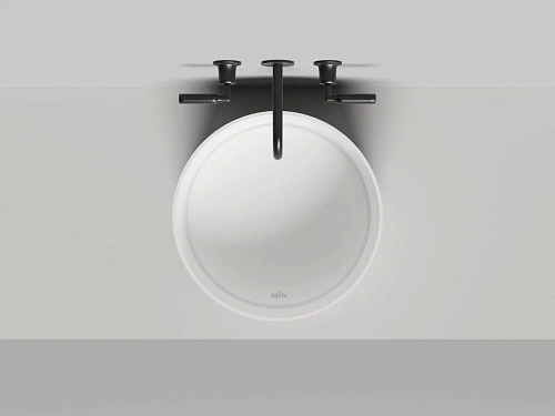 Раковина Salini ARMONIA ROUND 02 покраска по RAL полностью 130422MF 450x450 накладная S-Stone Раковина Salini ARMONIA ROUND 02 покраска по RAL полностью 130422MF 450x450 накладная S-Stone