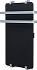Картинка анонса товара «полотенцесушитель электрический allen brau infinity 80x44 00325622 с рейлингом 2.0 и креплением, серебро брашированное»
