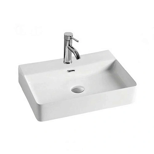 Раковина Vincea VBS-303, 600x420x130 накладная, белая Раковина Vincea VBS-303, 600x420x130 накладная, белая